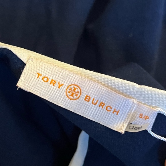 TORY BURCH NAVY BLUE DRESS - Picture 4 of 5